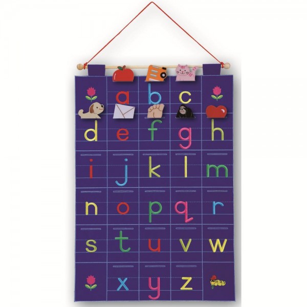 Abc Wall Hanging - Lower Case